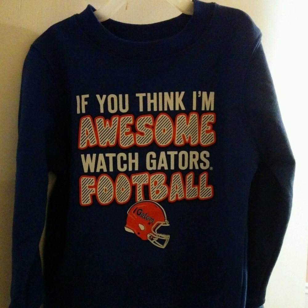 FLORIDA GATORS 3T BOYS AWESOME GATORS SWEATSHIRT